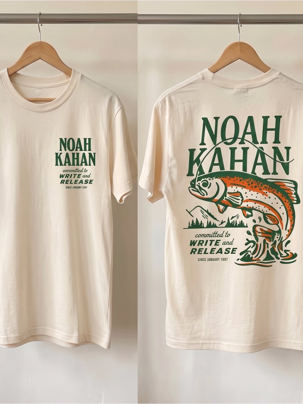 Noah Kahan Write & Release Stick Season T-Shirt